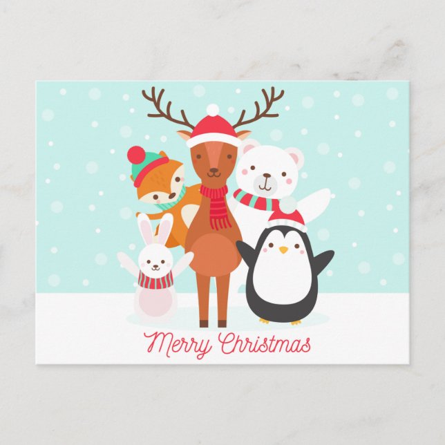 Julpostkort Vykort (Framsida)