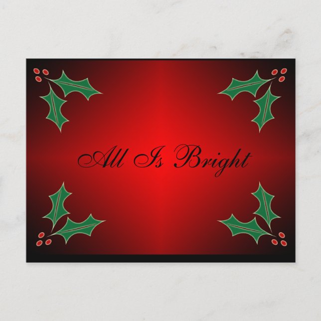 Julpostkort Vykort (Framsida)