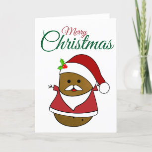 Julpotatis Helgkort