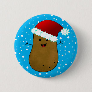 Julpotatis i tomteluva knapp