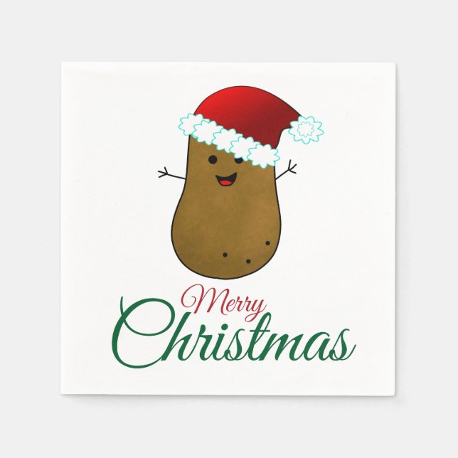 Julpotatis Pappersservett (Framsidan)