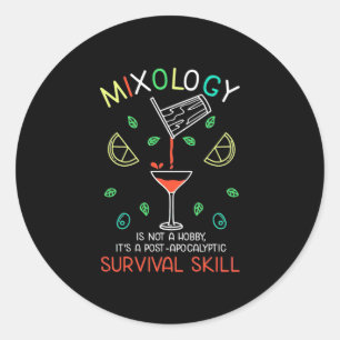 Julpresent   Bartender Mixologist Runt Klistermärke