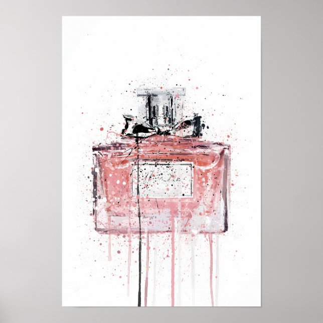 Julpresent Doftflaska 'Candy Floss' Poster (Framsidan)