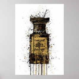 Julpresent Doftflaska 'Obsidian' Poster