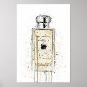 Julpresent Doftflaska 'Pale Gold' Poster
