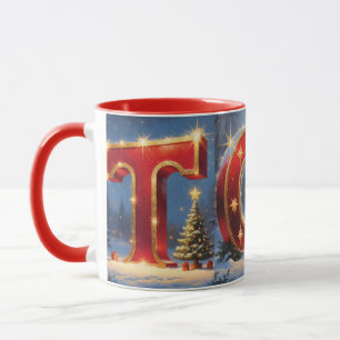 Julpresent Festiv Helg Kaffe Mugg