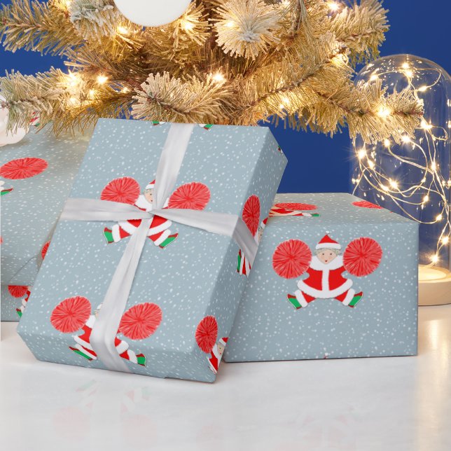 Julpresent för Cheerleader Presentpapper (Helgdagar)