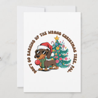 Julpresent Gå inte och skäller Inbjudningar