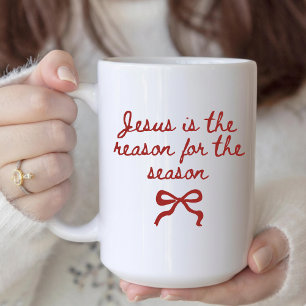 Julpresent i form av religiös mugg för kvinnor ell