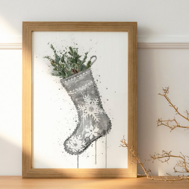 Julpresent Julstrumpa Poster (Skapare uppladdad)