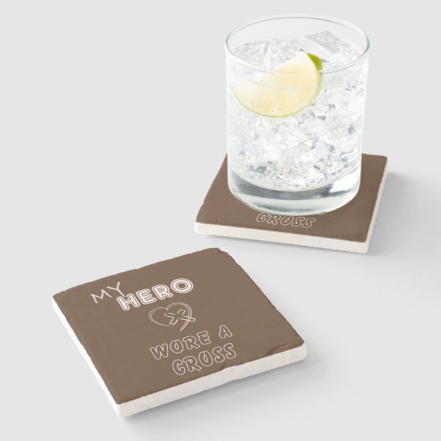 Julpresent Koppunderlägg Kristet Dekor Hero Jesus Stenunderlägg (Sidan)