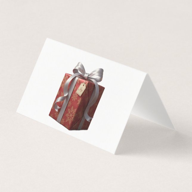 Julpresent  kort (Framsida)