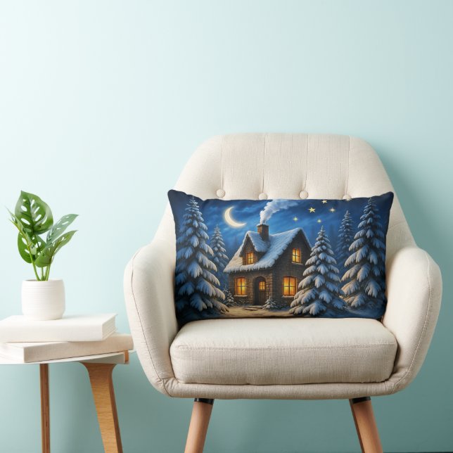 Julpresent Kuddcover Lumbarkudde (Stol)