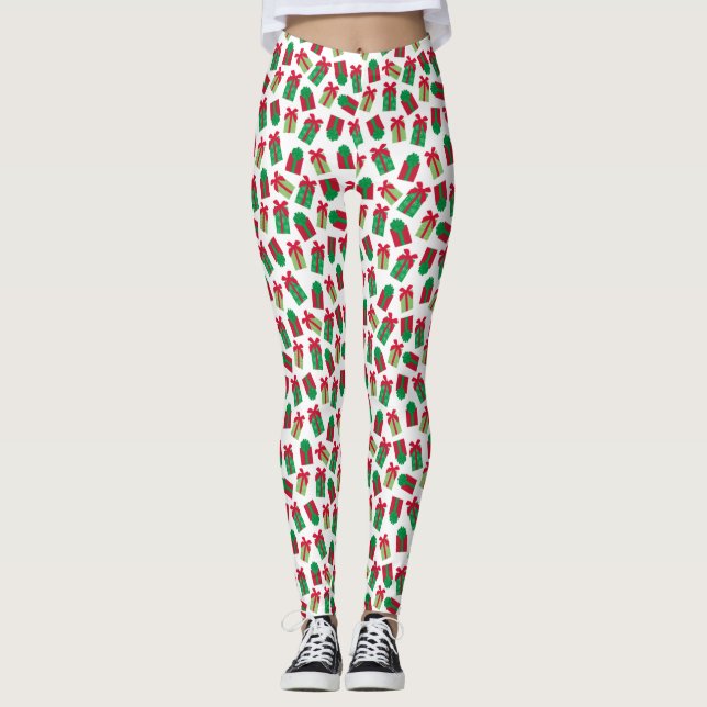 Julpresent Leggings (Framsida)