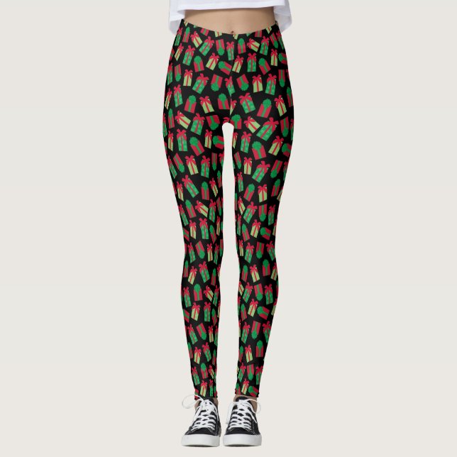 Julpresent Leggings (Framsida)
