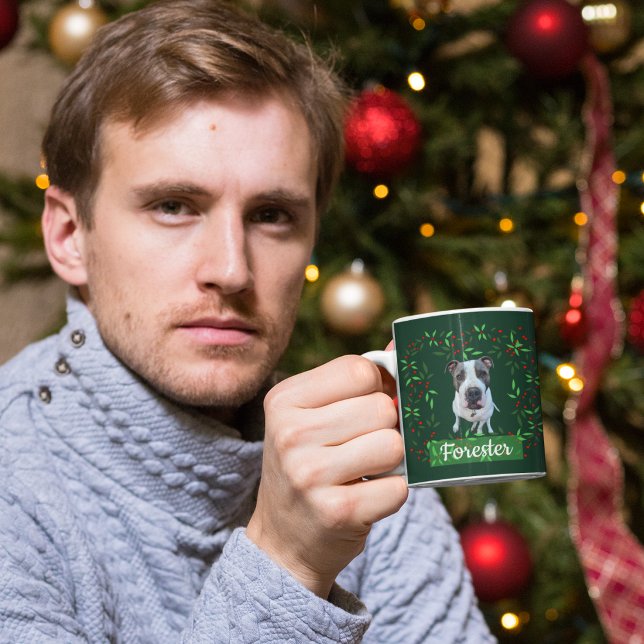 Julpresent med husdjursfoto mugg (Skapare uppladdad)