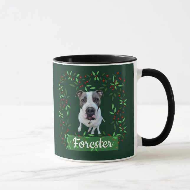 Julpresent med husdjursfoto mugg (Höger)