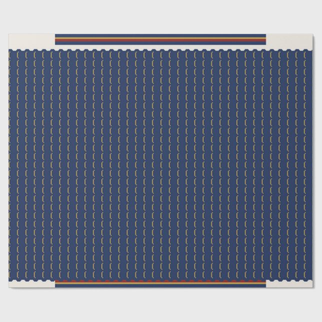 Julpresent  presentpapper (Platt)