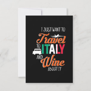Julpresent Resa till Italien och prata vin OSA Kort