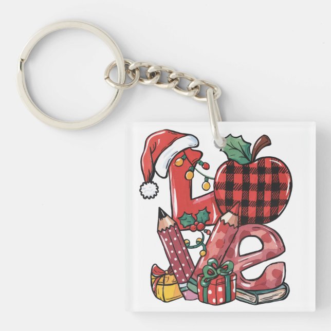 Julpresent till lärare | God Jul Kärlek (Framsidan)