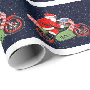 Julpresent till motorcykelåkare presentpapper