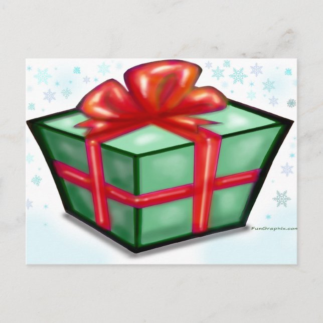 Julpresentboxen Helg Vykort (Framsida)