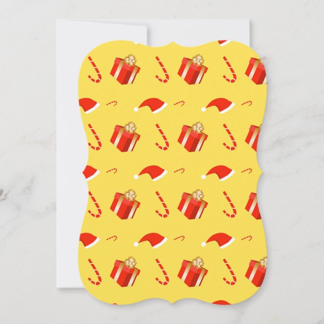 Julpresentboxen Santa candy cane (Framsida)