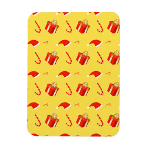 Julpresentboxen Santa candy cane Magnet