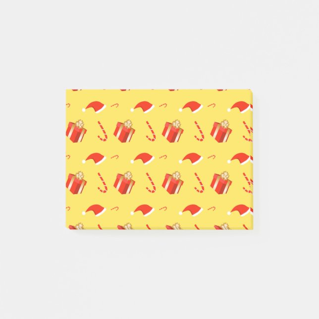 Julpresentboxen Santa candy cane Post-it Block (Framsida)