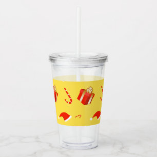 Julpresentboxen Santa candy cane Take Away Mugg
