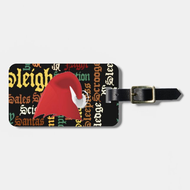 Julpresenten har en trevlig dag och en bättre natt bagagebricka (Horisontell Framsida)