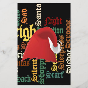 Julpresenten har en trevlig dag och en bättre natt brevpapper