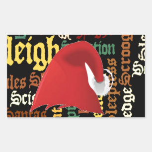 Julpresenten har en trevlig dag och en bättre natt rektangulärt klistermärke