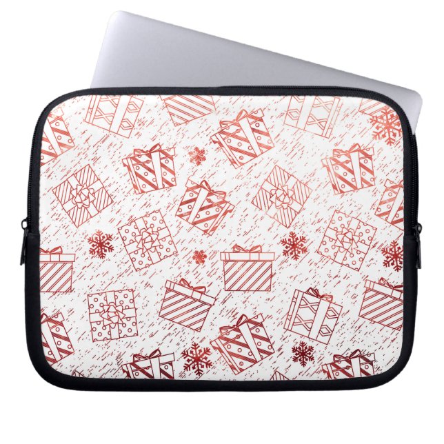 Julpresenter 5 laptop fodral (Framsidan)