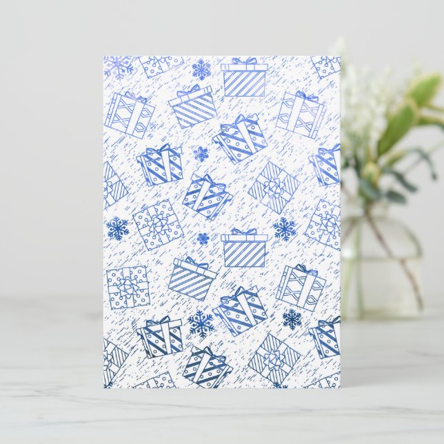 Julpresenter 6 kort (Stående Fram)