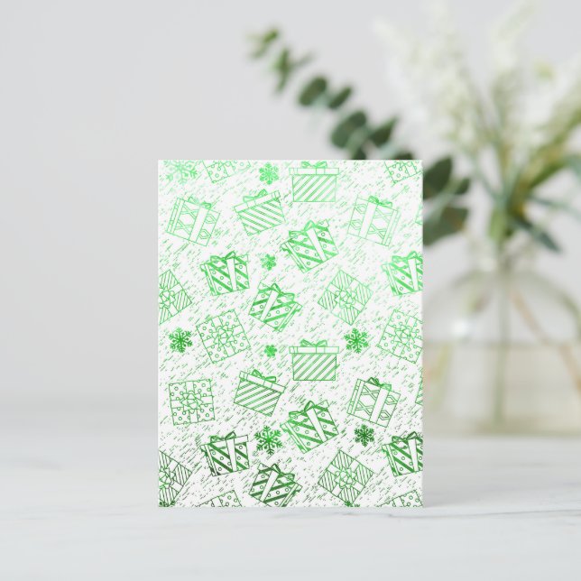 Julpresenter 7 helg vykort (Stående Fram)