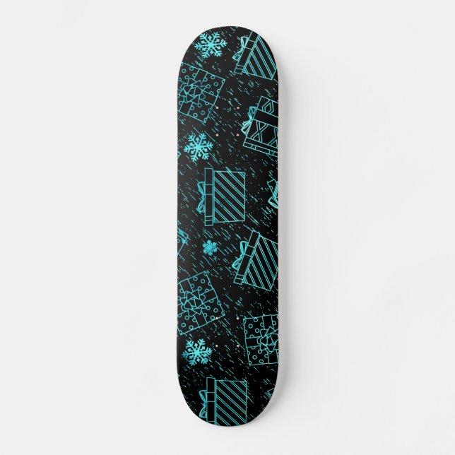 Julpresenter 9 mini skateboard bräda 18,5 cm (Framsida)