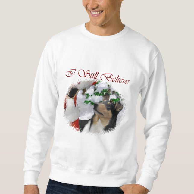 Julpresenter för Smooth Collie Långärmad Tröja (Framsida)