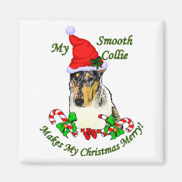 Julpresenter för Smooth Collie Magnet