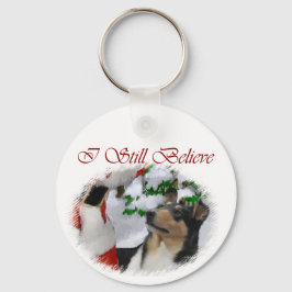 Julpresenter för Smooth Collie Nyckelring