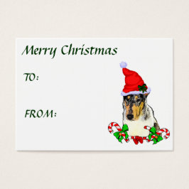 Julpresenter för Smooth Collie Visitkort