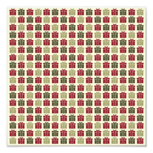 Julpresenter Fototryck (Framsidan)