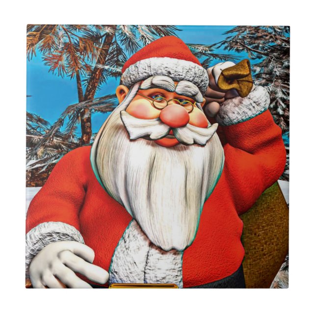 Julpresenter Kakelplatta (Framsidan)