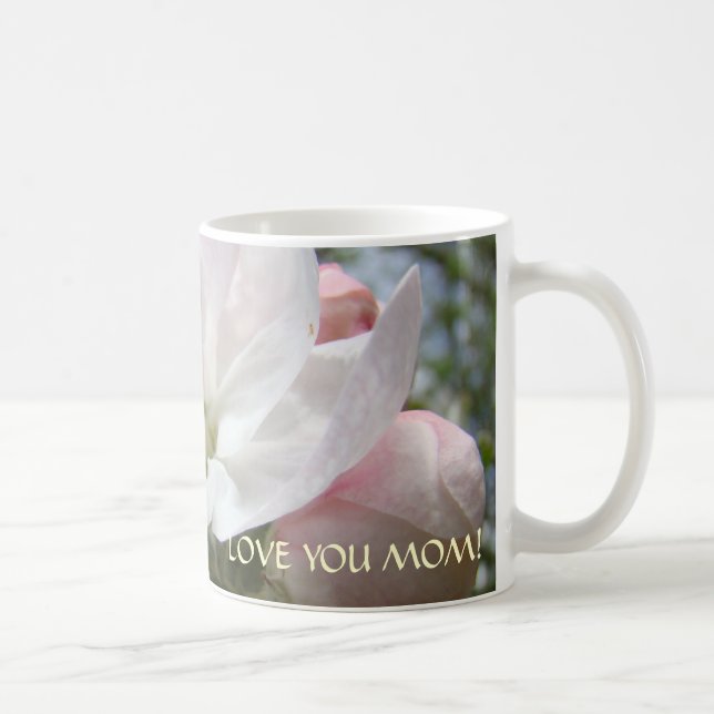 JULPRESENTER MAMMA Äppelblommar Älskar Dig MAMMA Kaffemugg (Höger)