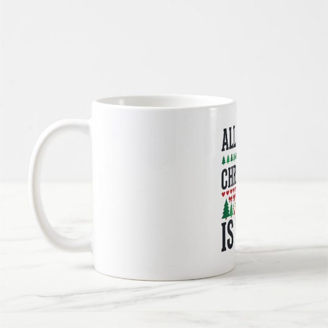 Julpresenter Semantik Typsnittsdesign Kaffemugg (Vänster)