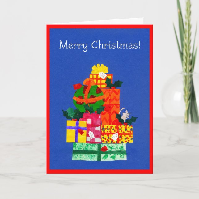 Julpresentkort Helgkort (Framsida)