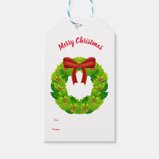 Julpresentkort jul presentetikett