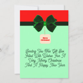 Julpresentkort Julkort