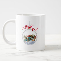 Julpresentmugg – Högtidlig kaffe- och kakaomugg fö