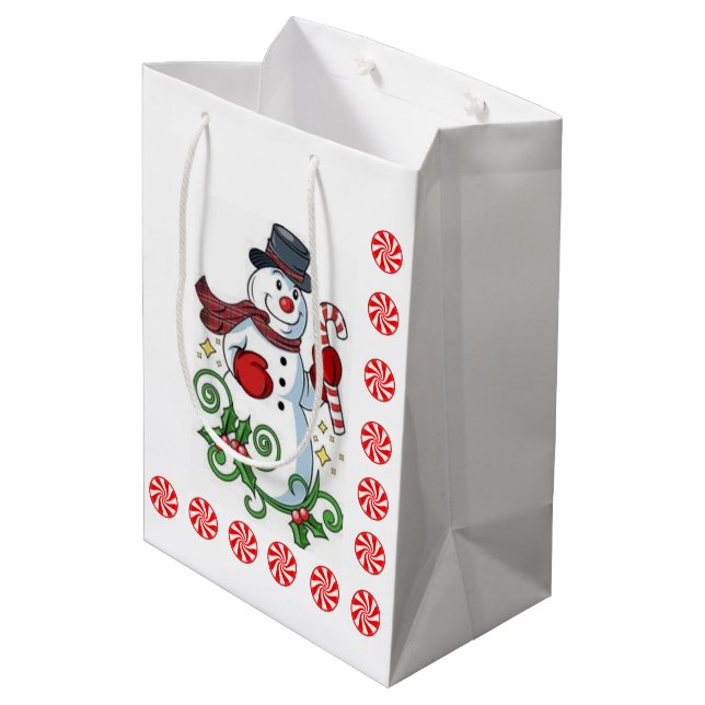Julpresentpåsar (Baksidan Vinklad)
